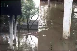 water logging in crematorium