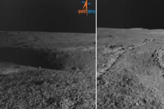 ROVER PRAGYAN CHANGED DIRECTION ON THE MOON AFTER DETECTING CRATER