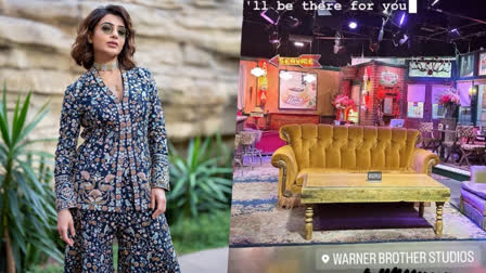 Samantha Ruth Prabhu is gearing up for the release of her upcoming romantic drama Kushi co-starring Vijay Deverakonda. The actor is currently in the USA where she is seemingly having a gala time if her social media posts are anything to go by. On Monday, Samantha took to Instagram Stories to update fans about her visit to Friends' set at Warner Brothers Studio.