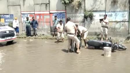 Road accident in Karnal