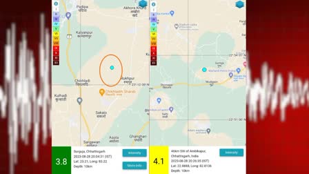 Earthquake In Chhattisgarh