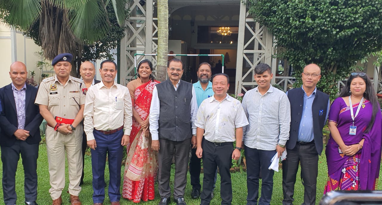 Assam Meghalaya border dispute meeting at Shillong