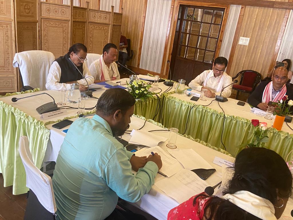 Assam Meghalaya border dispute meeting at Shillong