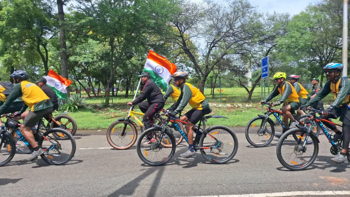 SAGAR TERRITORIAL ARMY CYCLE TRIP