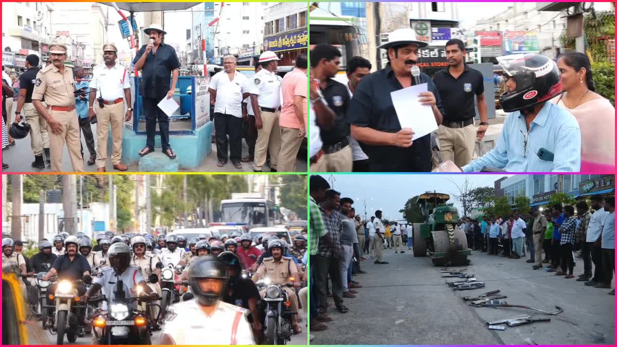 హెల్మెట్ ధరించటం మనందరి బాధ్యత సినీనటుడు రఘుబాబు Helmet Awareness