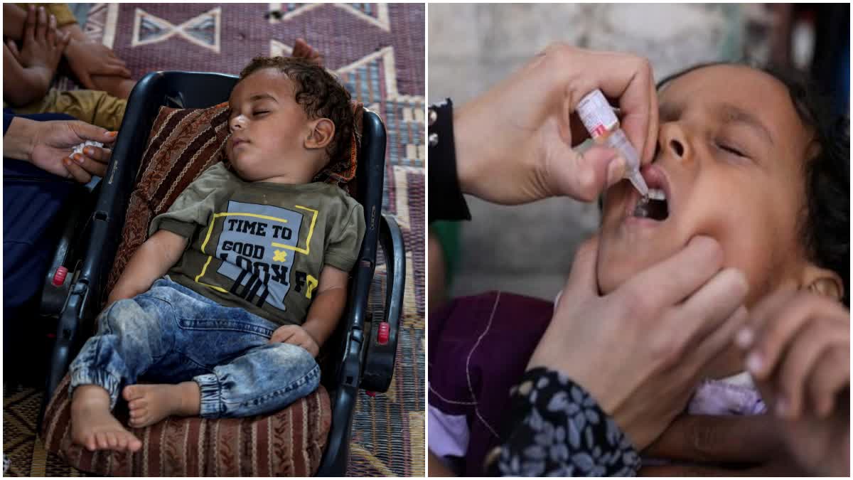 Gaza polio vaccine