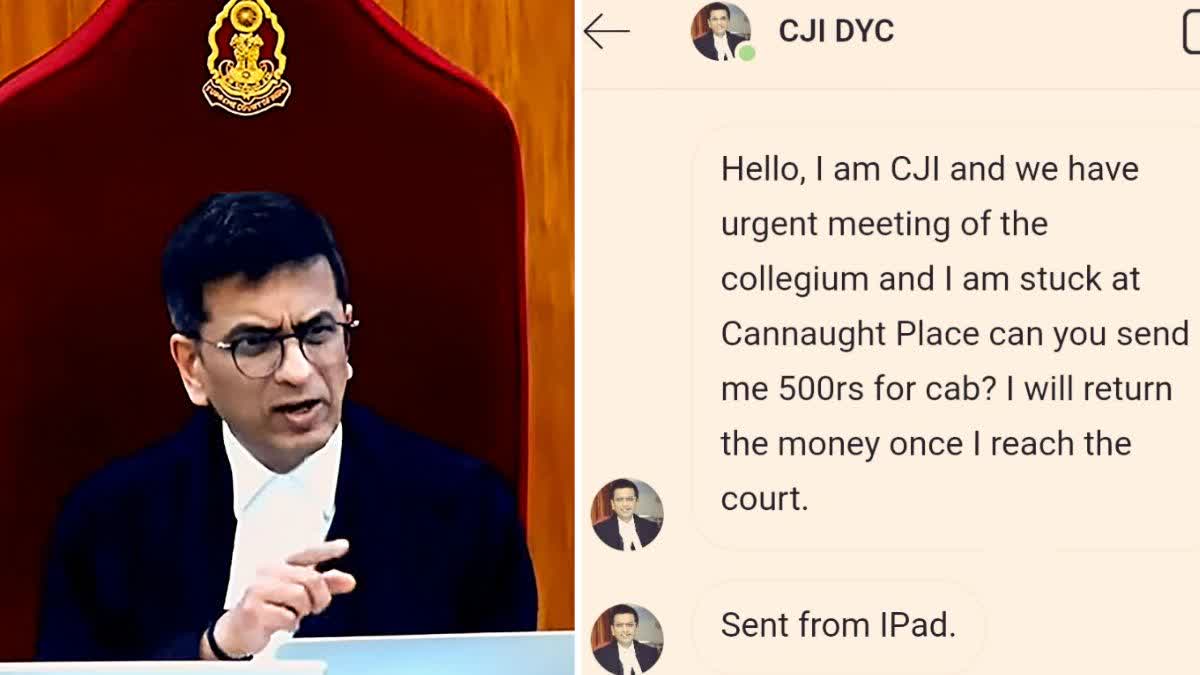 Cyber Fraud in Name of CJI