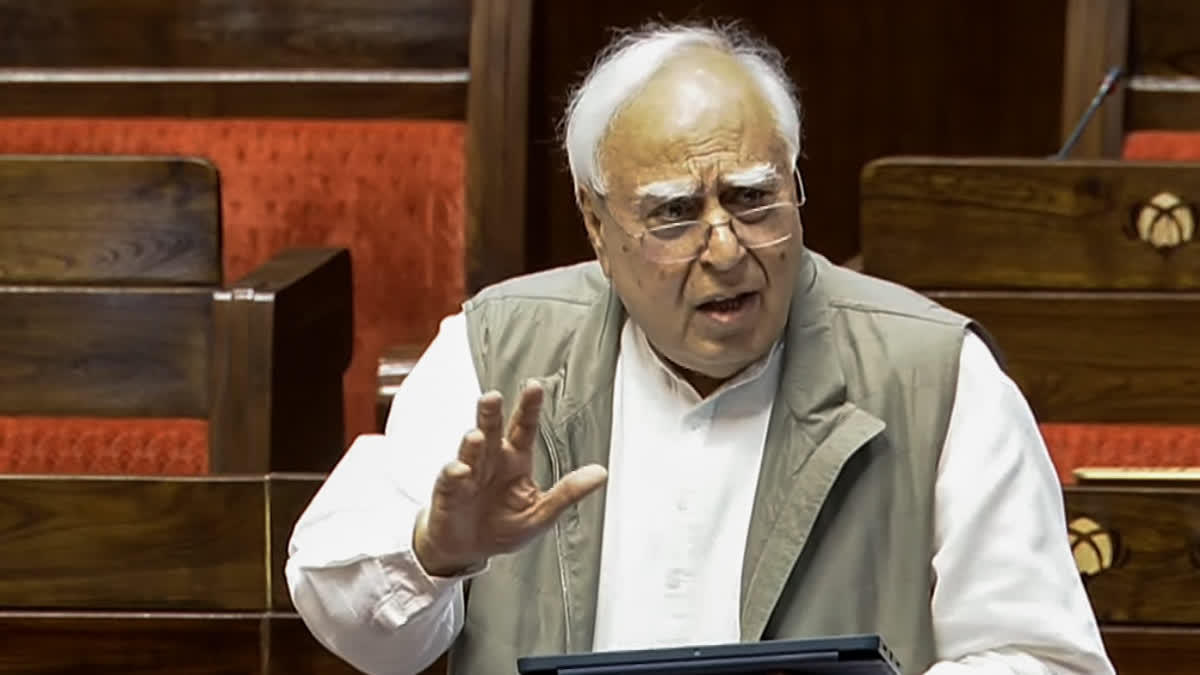 Rajya Sabha MP Kapil Sibal