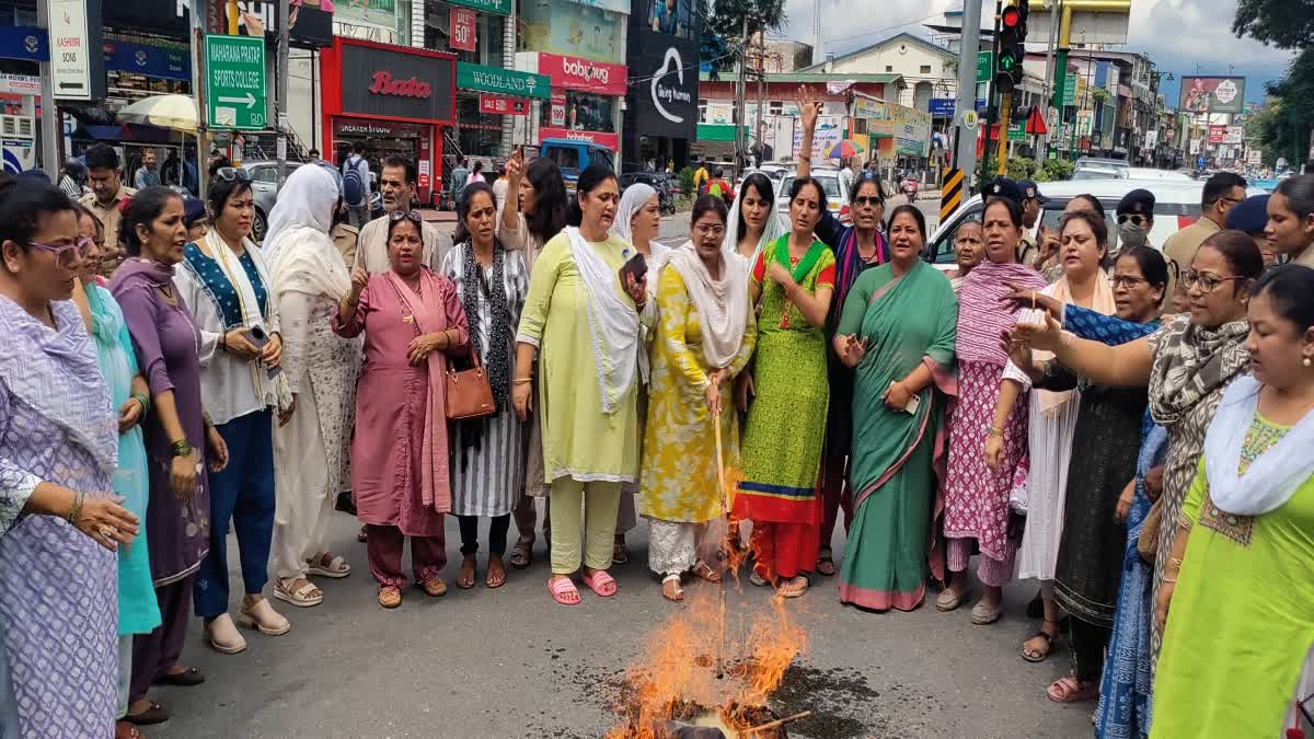 Congress Protest in Dehradun