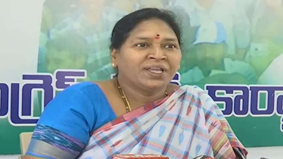 MLC Potula Sunitha Resigns to YSRCP