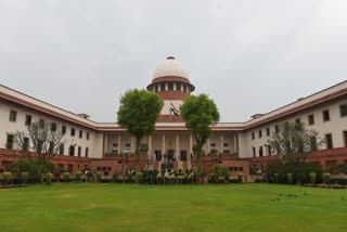 A view of Supreme Court of India in Delhi