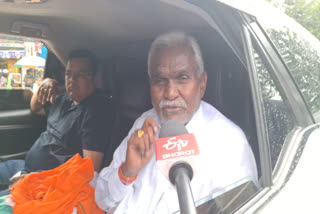 Champai Soren returned to Ranchi from Delhi