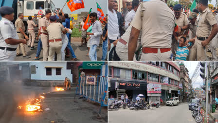 BJP Bangla Bandh Effects