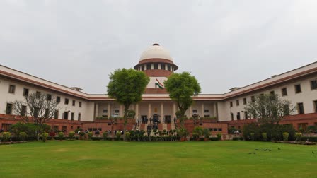 A view of Supreme Court of India in Delhi