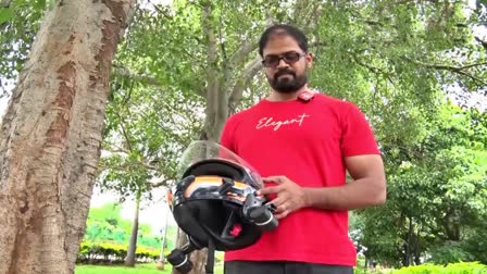 SHOULDER HELMET DESIGNED YUVA  SHOULDER HELMET PHANI SUCESS STORY  SHOULDER HELMET DESIGNED BY PHANI