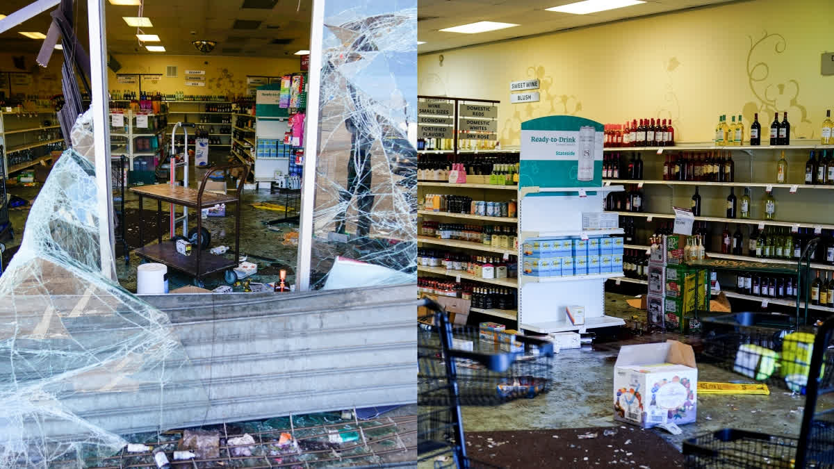 Over 50 arrested after mobs ransacked Philadelphia stores. Dozens of liquor outlets are shut down