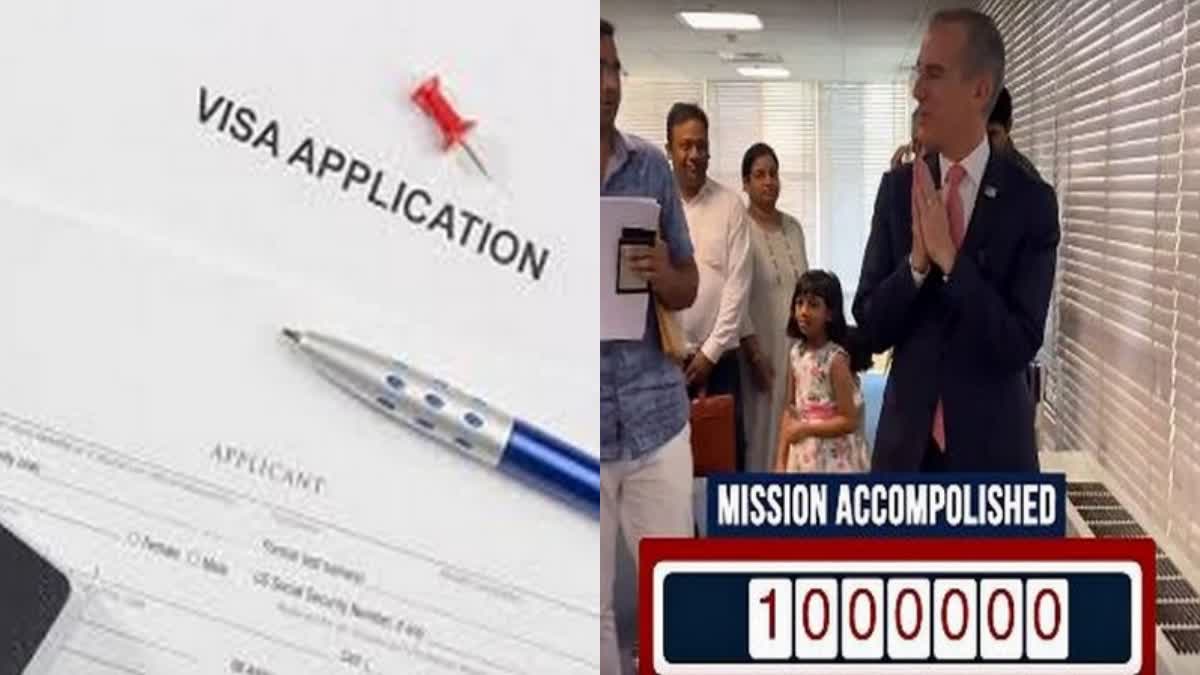 One Million Us Visas For India