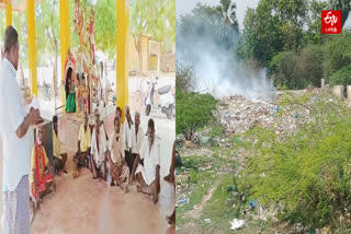 protest against the Tiruchendur temple