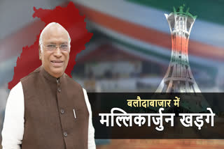 Mallikarjun Kharge Chhattisgarh Visit