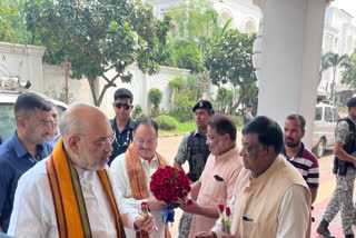 Amit Shah And JP Nadda Raipur Visit