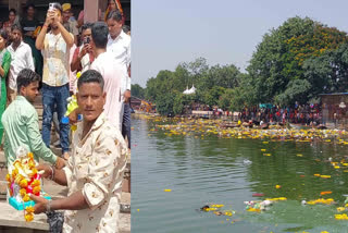 Ganpati visarjan in Kot