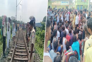 Young Man jumps in front of train