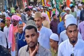 Eid Milad celebrated in Davangere