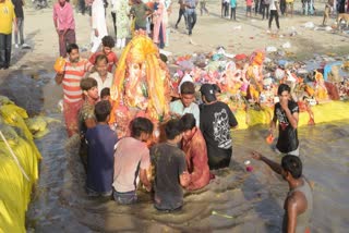 Lord Ganesha idols visarjan took place