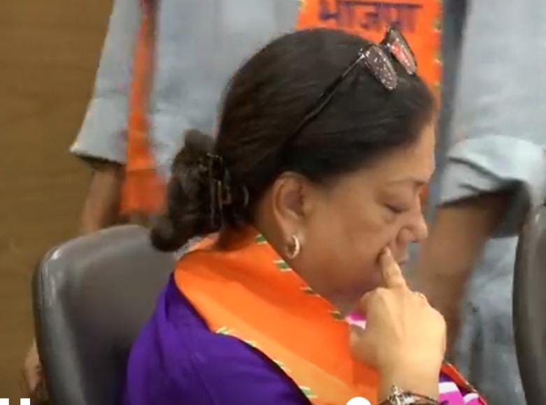 Former CM Vasundhara Raje