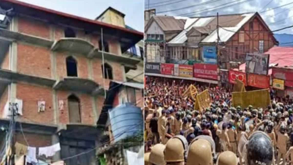 PROTEST IN SHIMLA FOR MOSQUE