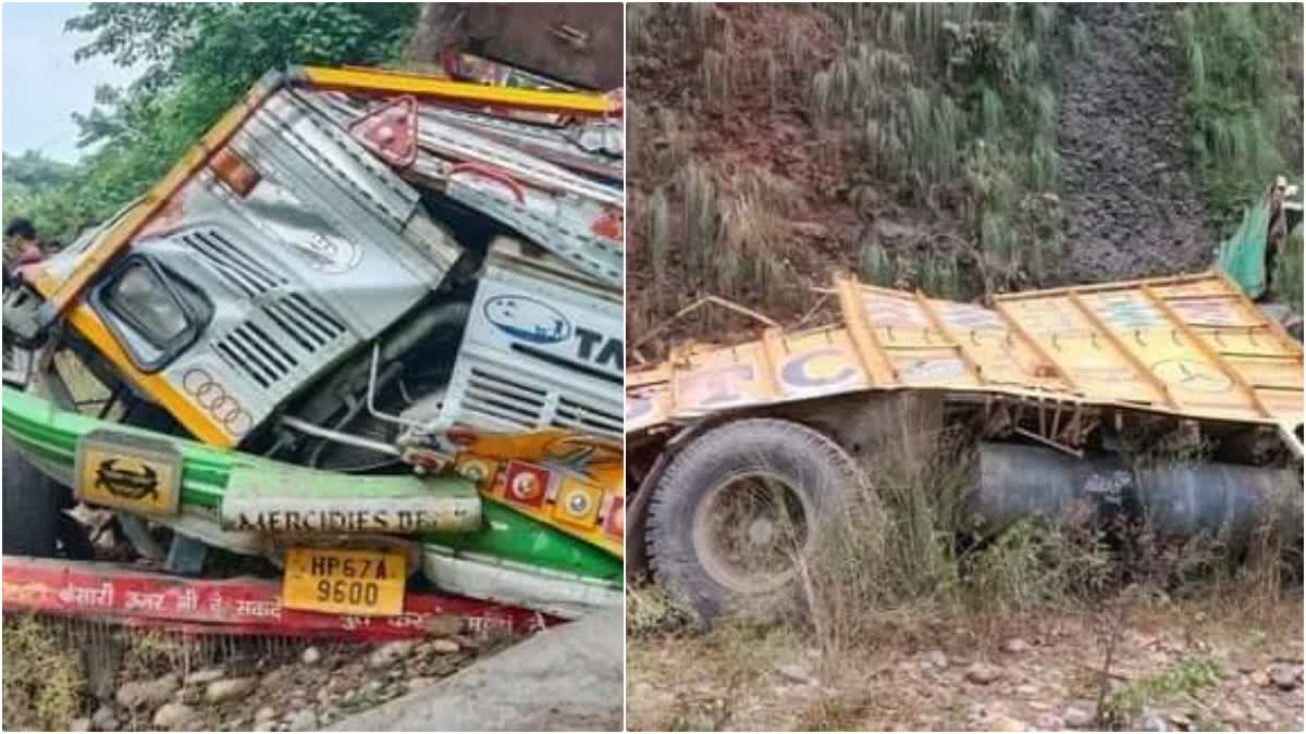 truck accident in Hamirpur