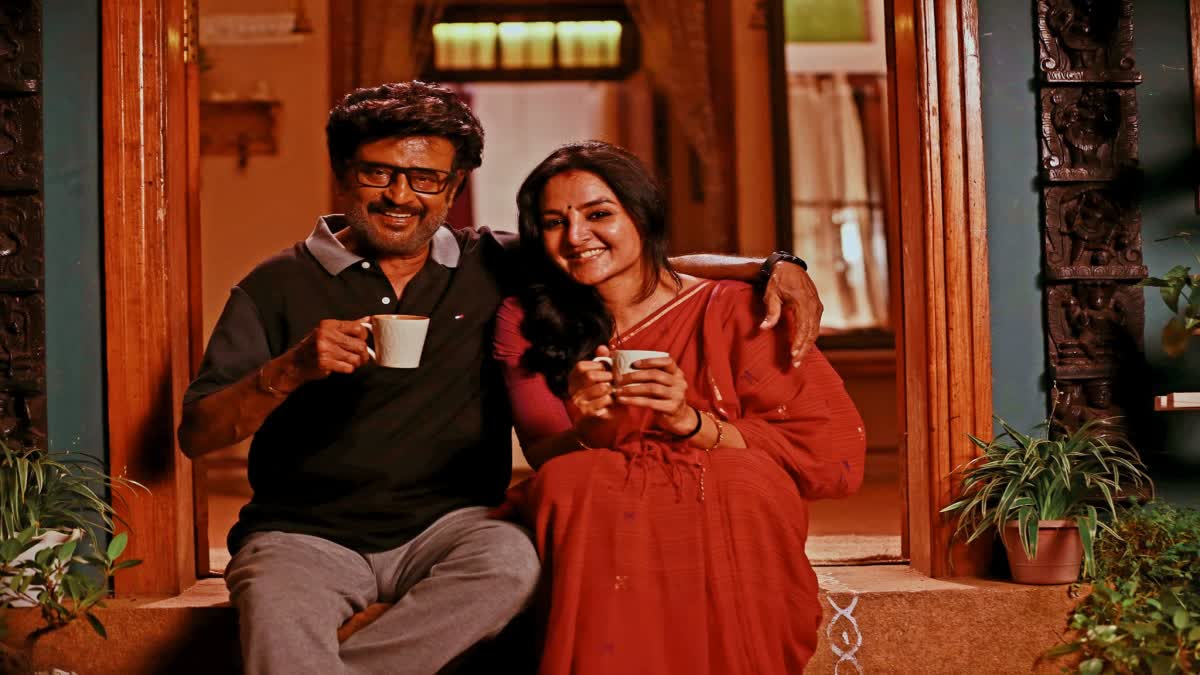 MANJU WARRIER WITH RAJINIKANTH  VETTAIYAN  മഞ്ജു വാര്യര്‍  രജനികാന്ത്