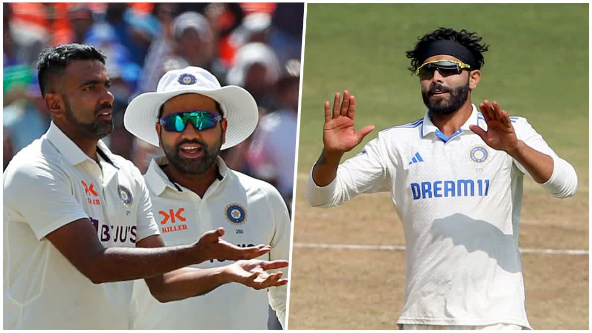 Ravichandran Ashwin, Rohit Sharma, Ravindra Jadeja