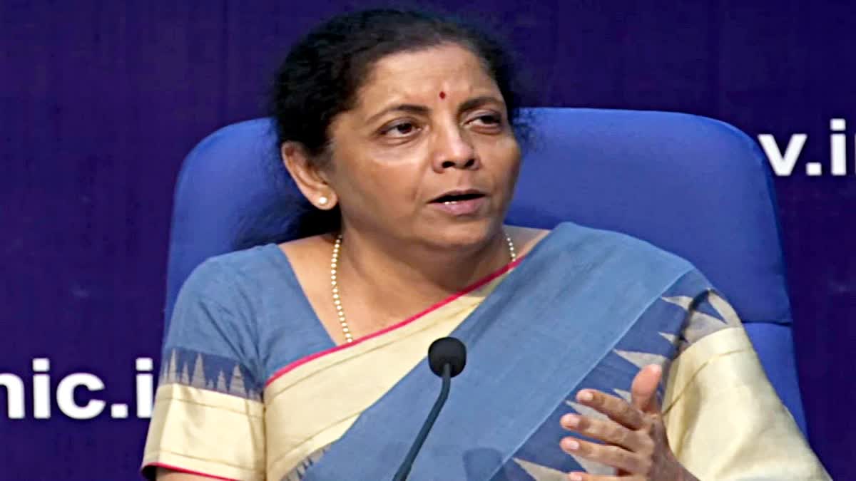 FINANCE MINISTER NIRMALA SITHARAMAN