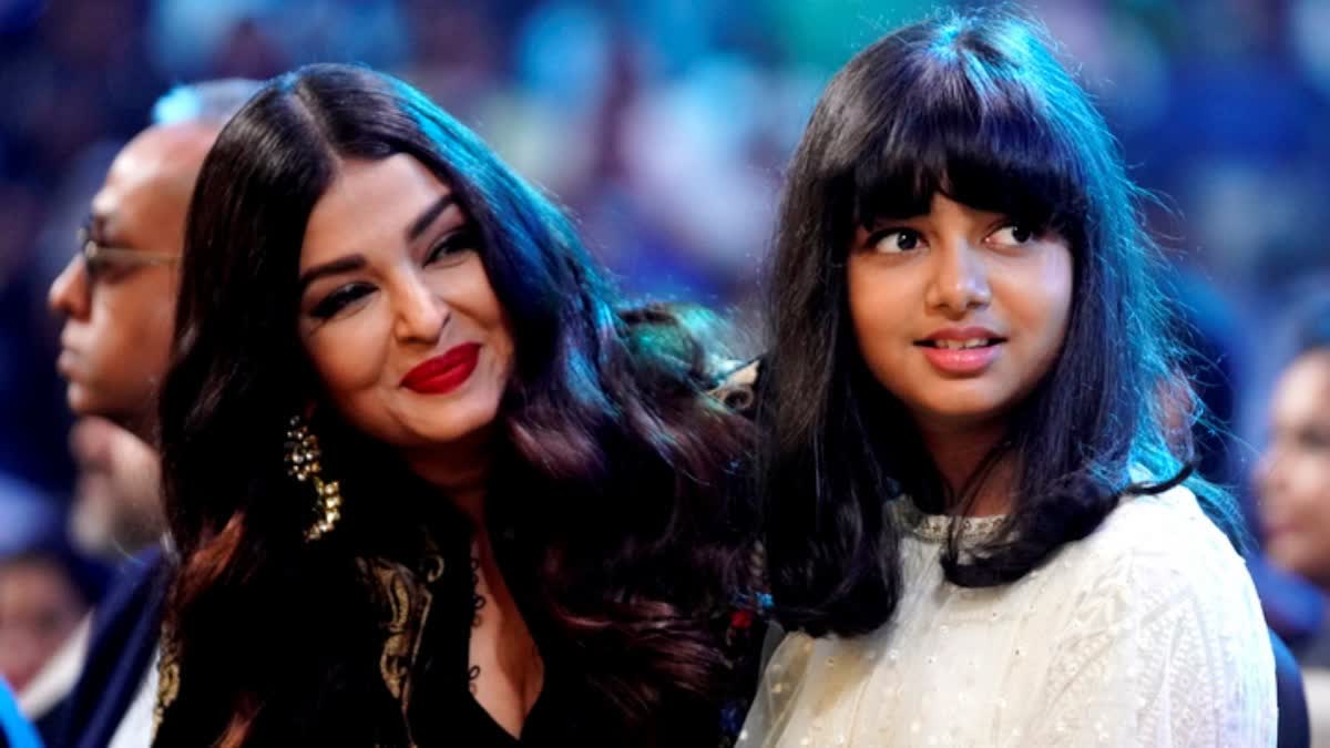 AISHWARYA RAI BACHCHAN  AARADHYA BACHCHAN  ഐശ്വര്യ റായ് ഐ ഐ എഫ് എ  ആരാധ്യ ബച്ചന്‍