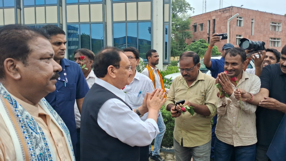 JP Nadda Bihar Visit