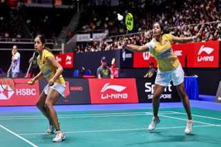 India's ace women's doubles duo Treesa Jolly and Gayatri Gopichand will be in action when they square off against Chinese Taipei's Hsieh Pei Shan and Hung En-Tzu to secure a berth in the semi-final on Saturday, September 27, 2024. Here are the details of when and where to watch Treesa Jolly and Gayatri Gopichand's semi-final at the BWF Macau Open 2024 - semi-finals.