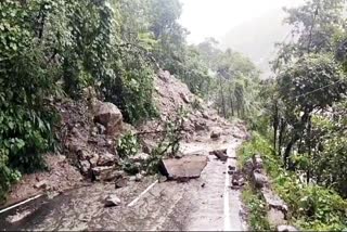 Landslide in Darjeeling, Kalimpong