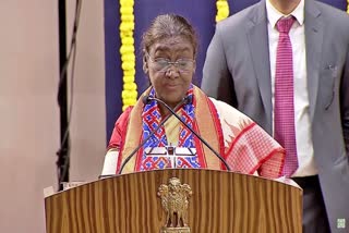 President Droupadi Murmu Visit Nalsar University in Hyderabad