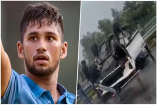 The video of the brutal car accident of Musheer Khan is out and his car can be seen flipped over. Musheer was travelling to Lucknow from Azamgarh when the accident occurred and he suffered a neck injury after that.