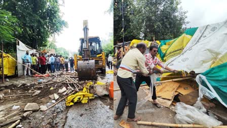 UJJAIN WALL ENCROACHMENT REMOVE