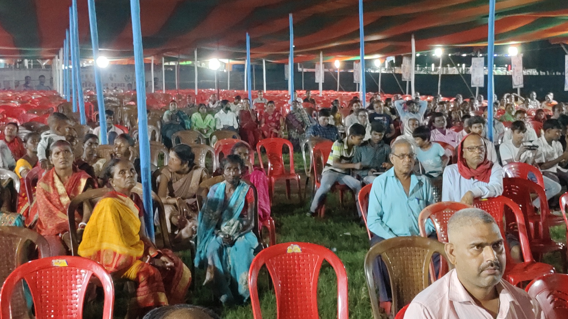 Sanjay Seth during Parivartan Yatra in Ramgarh