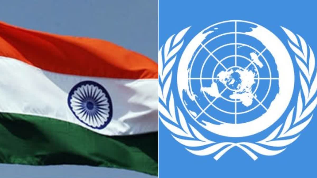 India abstains on UNGA resolution calling for humanitarian truce in Israel Hamas conflict  India Abstains On UNGA Resolution  UNGA Resolution  Israel Hamas Conflict  ഇസ്രയേല്‍ ഹമാസ് യുദ്ധം  പ്രമേയം പാസാക്കി യുഎന്‍  അസംതൃപ്‌തി പ്രകടിപ്പിച്ച് ഇസ്രയേല്‍  യുഎസ്  ഗള്‍ഫ് കോ ഓപ്പറേഷന്‍