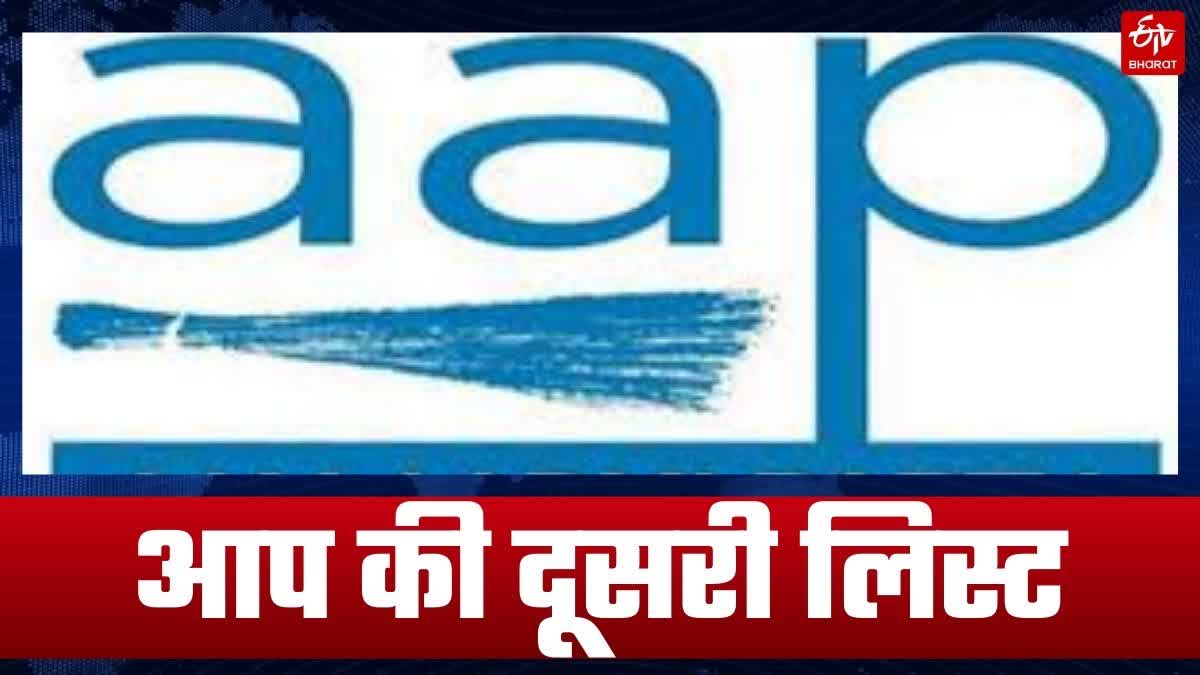 Aam Aadmi Party released second list of candidates
