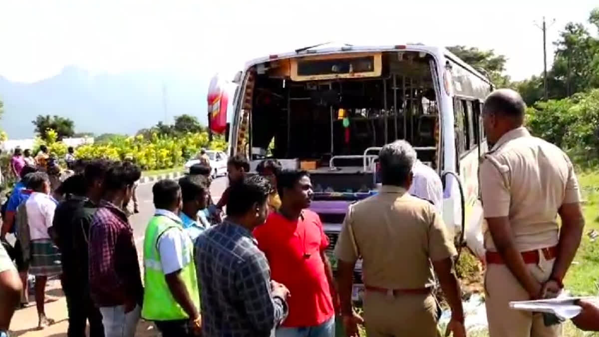 bus accident near vazappady