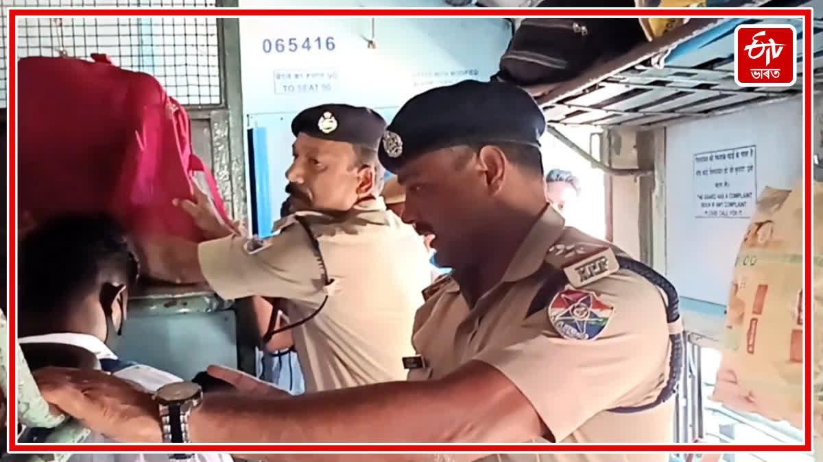 RPF campaign at Lakhimpur railway station