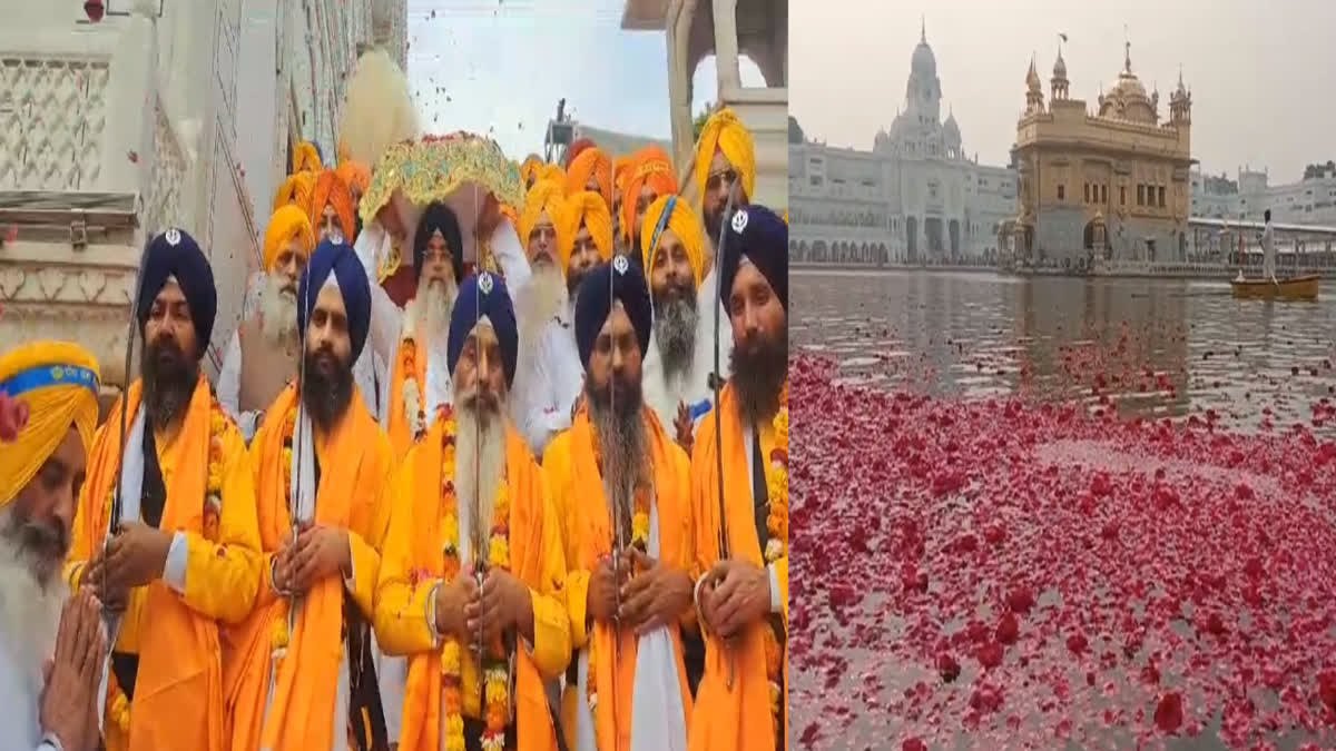 Nagar Kirtan performed on the occasion of Prakash Purab of Sri Guru Ramdas Ji