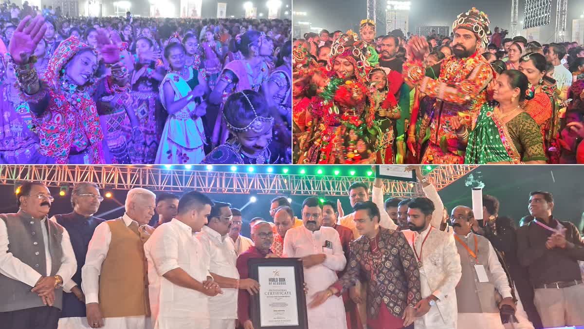 1-lakh-21-thousand-people-played-garba-on-madi-garba-written-by-pm-modi-and-set-three-world-records