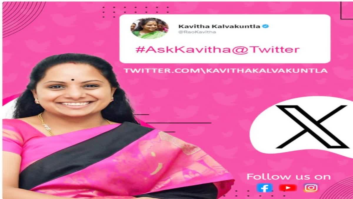 MLC Kavitha Replies to Netizens Tweets on X