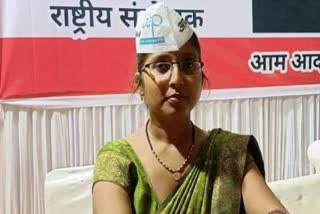 Aam Aadmi Party candidate Neelam Thakur